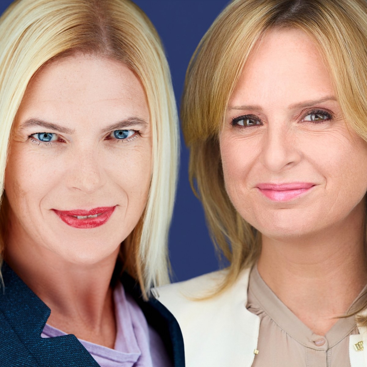 Ineke Vermeulen and Mikaela Gallon