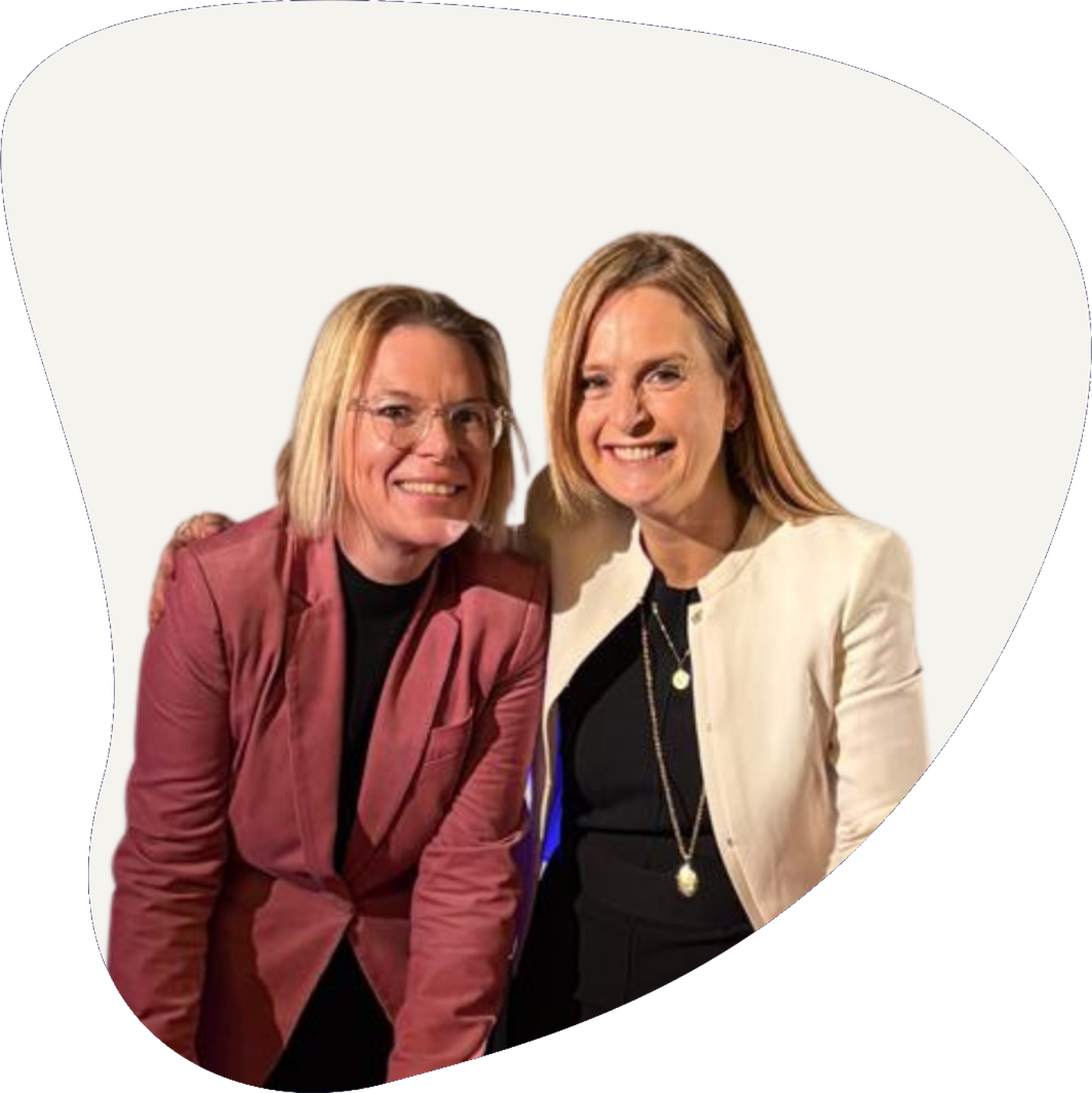 Ineke Vermeulen and Mikaela Gallon